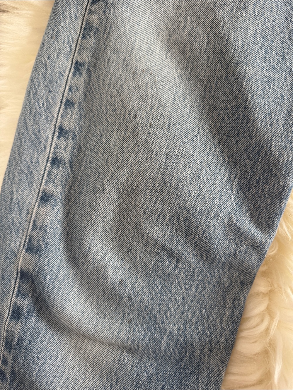 Levi's Light Blue Vintage 501s Straight Leg Jeans - Picture 11 of 13